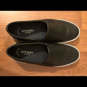 Sperry Top Sider Captains Slip On - Sz 8
